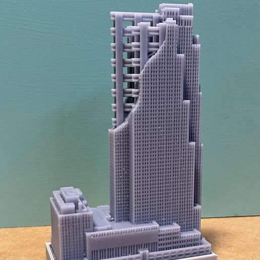 りょーレプロ3D 🏛️ Rockefeller Center・Free STL File for ・Cults