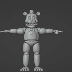 lefty.png FIVE NIGHTS AT FREDDY'S Lefty FILES FOR COSPLAY OR ANIMATRONICS