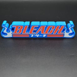 IMG_20211224_114529_753.jpg STL file Bleach Manga Logo (multi-color printer version)・3D printable model to download