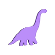 dino3.stl dinosaur shaped cookie mold