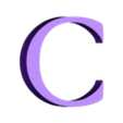 C.stl Letras y Números ASSASSINS CREED | Logo