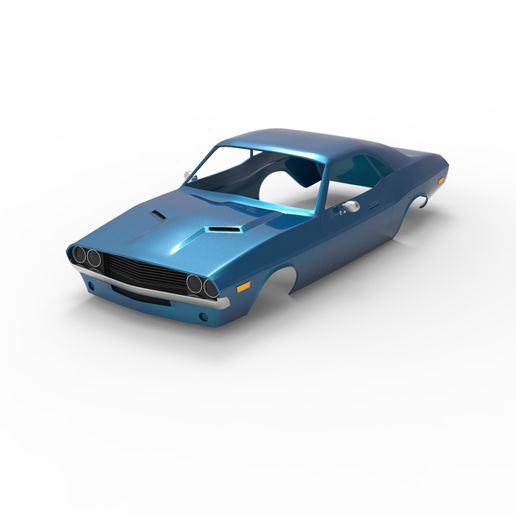dodge challenger RT 1970 RC body shell