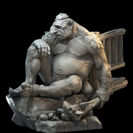 Thondir The Bridge Keeper 3D model