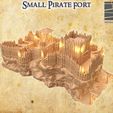 Small-Pirate-Fort4.jpg Small Pirate Fort 28 mm Tabletop Terrain