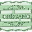 Oregano_e.png Oregano cookie cutter sticker cutter