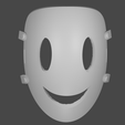 front.png High-Rise Invasion Inspired 3D Model -Smile Mask