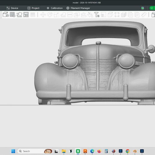 Screenshot-57313.png 1939 Cadillac Series 61 Coupe 1/24 scale car model hollow body shell, scalable as needed, 3d print in resin or fdm, stl file