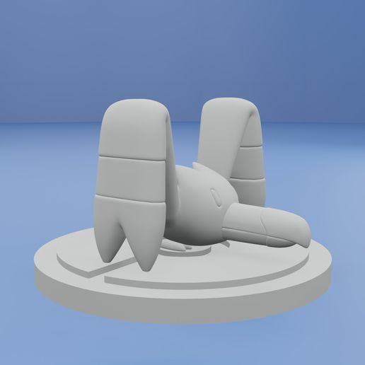 🐉 Pokemon No. 278 Wingull・ STL File for 3D printing・Cults