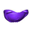 pred_top_side.stl Бесплатный STL файл Predator Mask with Battle Damage・3D-печатная модель для загрузки