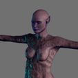 12.jpg Animated Zombie Elf-Rigged 3d game character Low-poly 3D model