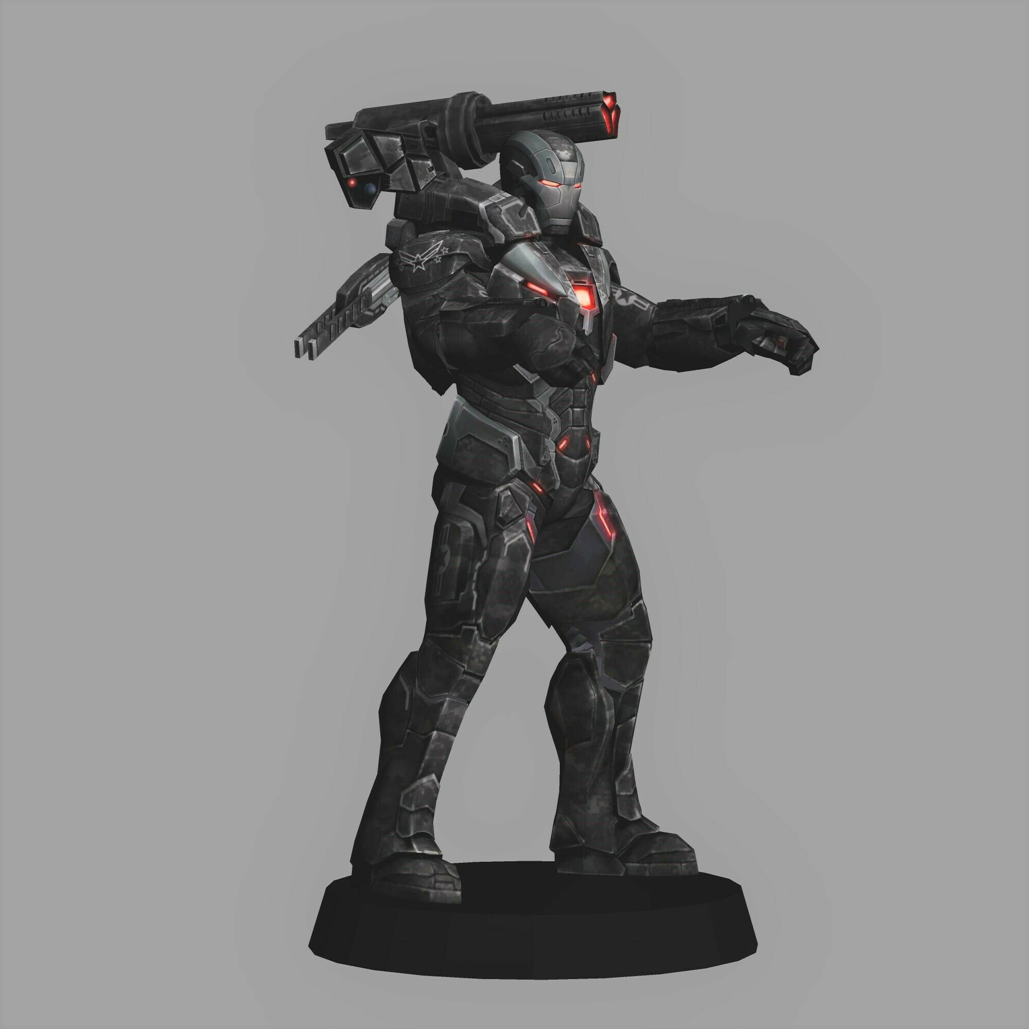 STL file Warmachine Mk4 - Avengers Infinity War low poly 3d print・3D ...