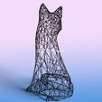fox-6.jpg Fox Wire Art - Resin print