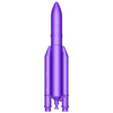 Ariane 5 Model.obj Ariane 5 Rocket Printable Miniature