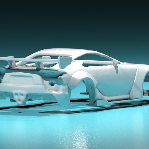 🚶 Lexus LFA LB Walk Style Widebody Kit For CM Model (1:64)・ STL File ...