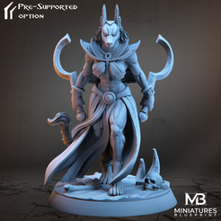 Anubis's_Warrioress.png Archivo 3D Guerrera de Anubis - Ejército de Anubis・Modelo para descargar e imprimir en 3D