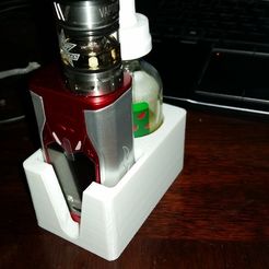 20180726_205158.jpg Archivo 3D gratis Vaptio Super Bat + Juice Stand (V2)・Modelo para descargar y imprimir en 3D