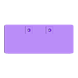 Longboard_Wall_Mount_-_mud_pad.stl Free STL file Longboard Wall Mount・Model to download and 3D print