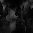 gp02.jpg Gargoyle Pillars for Dungeons & Dragons or Warhammer 40k Tabletop Games