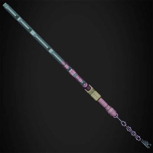 Fenrir_frame_0060_wireframe.jpg Kingdom Hearts Fenrir Keyblade for Cosplay