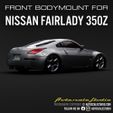 Nissan-fairlady-350Z.jpg Mini-Z Body Mount for Nissan Fairlady 350Z