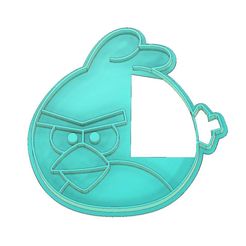 Angry Birds Red Cookie Cutter.jpg Angry Birds Cookie Cutter, Red Bird Cookie Cutter, Red Cookie Cutter, Red Bird Angry Birds Cookie Cutter, Cookie Cutter