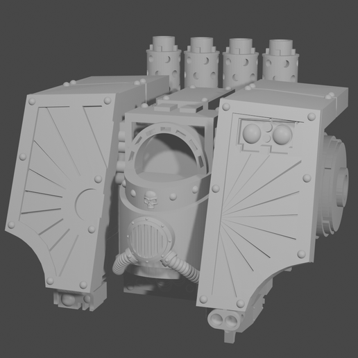 Thousand Island Sauce Life Support Box 3D model