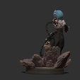 wip10.jpg Rem 3d Druck Statue Diorama - Re Zero Figur