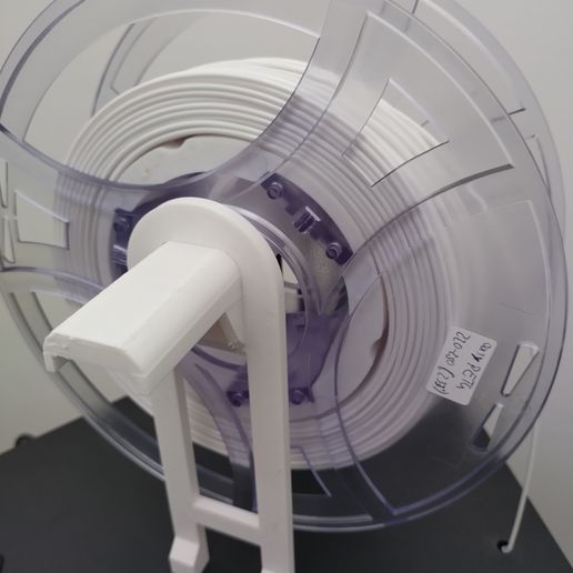 Larger coil holder for FLSUN SuperRacer - Version 2 3D model