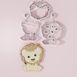 Liontari.png Lion Cookie CUtter #1