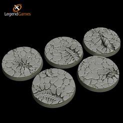 Tyranid-Bases-50mm-Thumbnail-V1.jpg 50MM TYRANID BASES - ROUND X5 - LEGENDGAMES