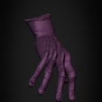 Hand_Wednesday_High4.png Wednesday Addams Family Hand for Cosplay 3D print model