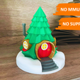 NO-SUPPORTS.png Christmas tree house for Winter City