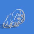 trice ani v1.png Triceratops animated cookie cutter