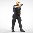 P2-1.19.jpg N2 American Police Officer Miniature 3D print model