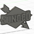 Sunoco-1.png 1/18 Embleme Sunoco / Sunoco emblem diecast