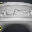 Atreides-ring-wire.2.png Free STL file Atreides Signet Ring - Dune・3D printing template to download