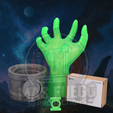 GL-9.png Green Lantern - Controller Holder - Hands of Power - Mas Fuego 3D Productions
