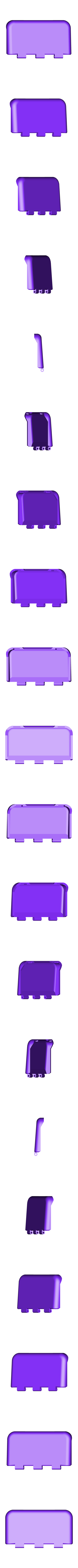 Etui CC CI - Clapet.stl Credit card and identity card wallet