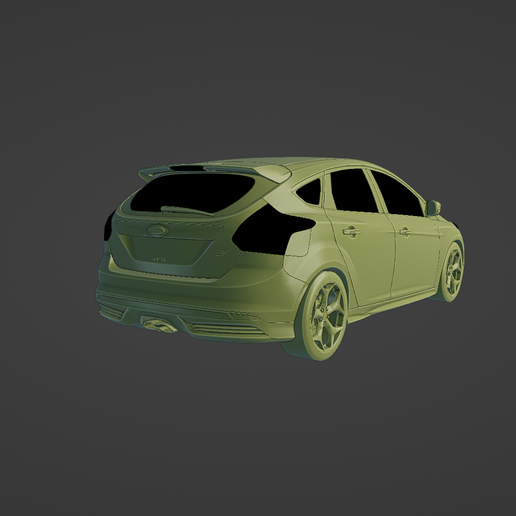 🚙 Ford Focus ST CG 2015・ STL File for ・Cults
