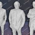 1.jpg The Office 3 Pack Michael Scott Dwight Kevin Malone 3D Model 3D print model