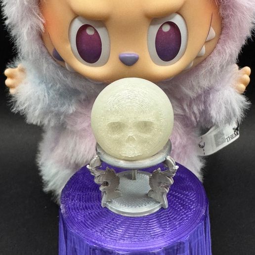 image11.jpeg Labubu Seance Witch Accessory Set - Ouija Board - Crystal Ball - Candles - Table