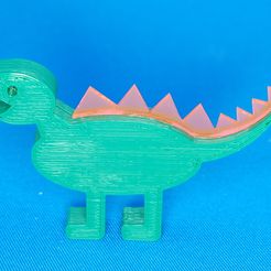 DSC_3386_display_large.jpg Free 3D file Mr Dinosaur・3D print model to download