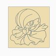 gardevoirsubir2.jpg Gardevoir Pokemon Anime Chibi Cookie Cutter Free
