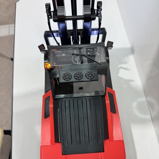 🚁 1/14 Heavy Duty Rc Forklift- L160HT・文件用于3D 三维打印