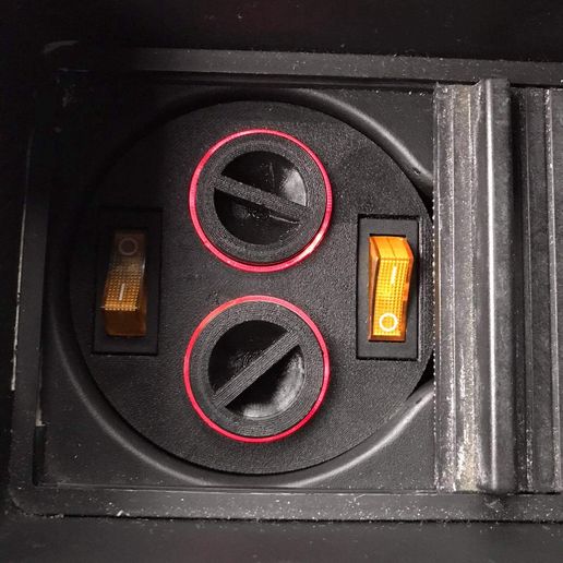 🚗 Audi A3 cup cigarette lighter・ STL File for ・Cults
