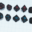 Star-Wars-Dice-Concept-Art.png Star Wars D&D Würfelset - Alter Aurebesh