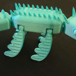 20221126_114431.jpg Free STL file Articulated Sea Monster・3D print object to download, BlackAdder