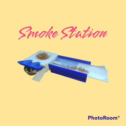 PhotoRoom-20221218_145308.png Smoke Station (Home Edition) -  box for rolling joints(weed, herbs)