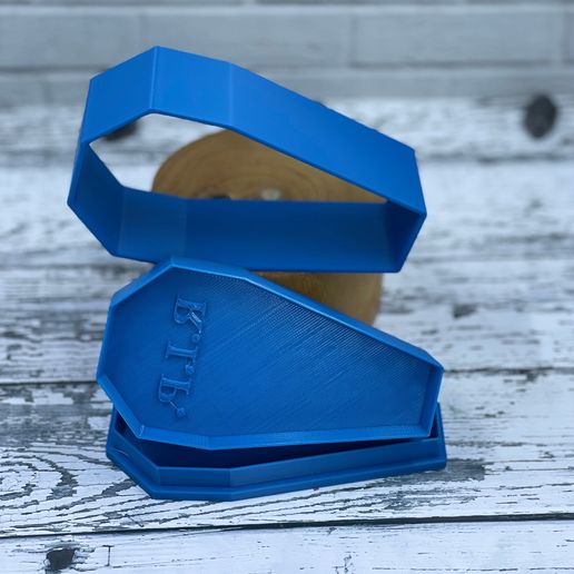 Coffin Bath Bomb Mold-Commercial License 3D model