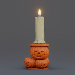 Jack_Candlestick-0.jpg STL file Jack Candlestick・3D printable model to download